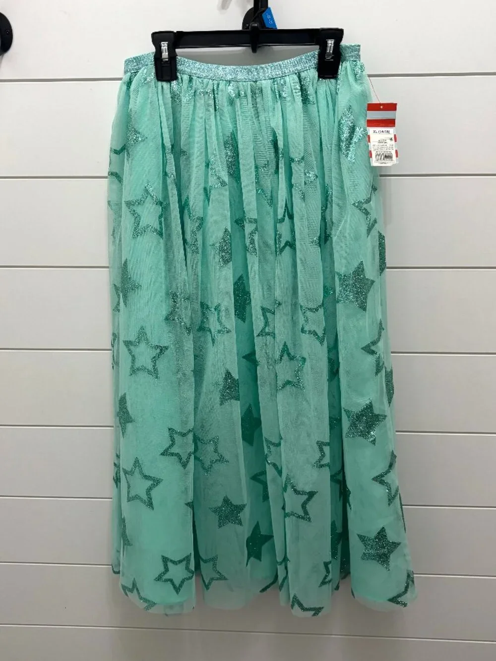 NWT Cat & Jack Girls Star Maxi Tulle Skirt Size 14/16